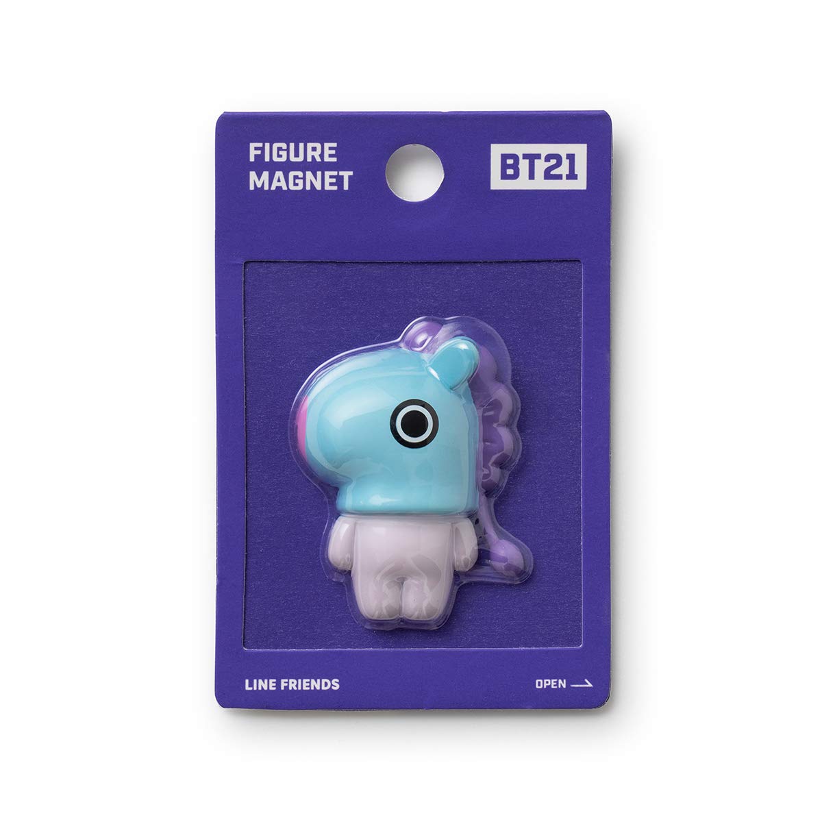 [BTS] BT21 Character Small Toy Figure Magnet COOKY, KOYA, MANG - Refrigerator Fridge Whiteboard Magnet for Kitchen and Office