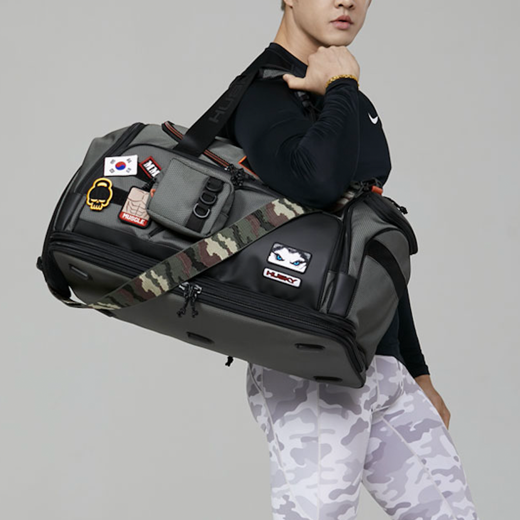 [HUSKY SPORTS] 7 Sports Bag (L) HE-5500813 (Khaki Color)